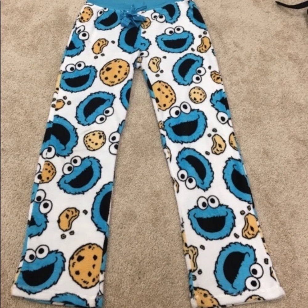 cookie monster sweatpants